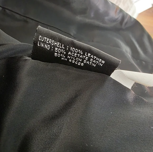 Vintage Wilson's Leather Vest Mens Size XL - Picture 6 of 6